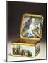 Snuffbox Decorated with Biblical Story of Judith and Holofernes-null-Mounted Giclee Print