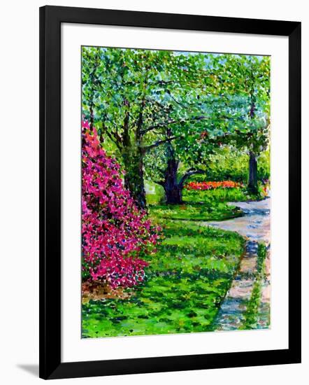 Snug Harbor Botanical Garden, 2015-Anthony Butera-Framed Giclee Print