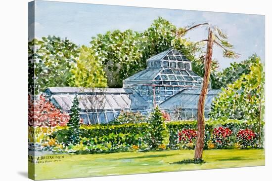 Snug Harbor Greenhouse-Anthony Butera-Stretched Canvas
