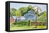 Snug Harbor Greenhouse-Anthony Butera-Framed Stretched Canvas