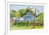 Snug Harbor Greenhouse-Anthony Butera-Framed Giclee Print