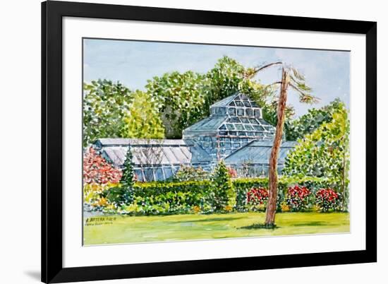 Snug Harbor Greenhouse-Anthony Butera-Framed Giclee Print