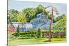 Snug Harbor Greenhouse-Anthony Butera-Stretched Canvas