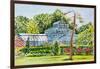 Snug Harbor Greenhouse-Anthony Butera-Framed Giclee Print