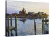 Snug Harbor Light-Bruce Dumas-Stretched Canvas