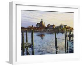 Snug Harbor Light-Bruce Dumas-Framed Giclee Print