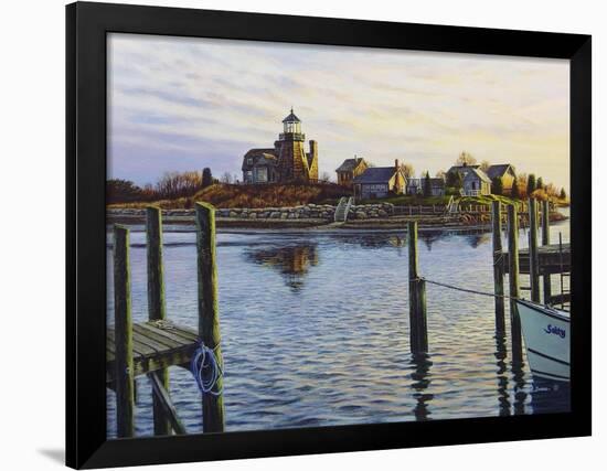 Snug Harbor Light-Bruce Dumas-Framed Giclee Print