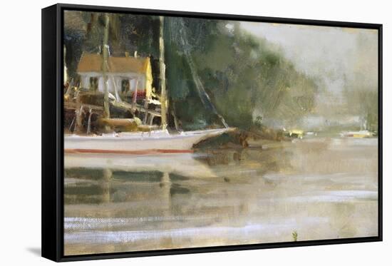 Snug Harbor-Ted Goerschner-Framed Stretched Canvas