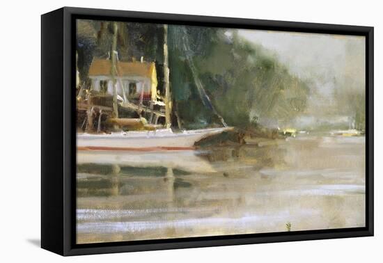 Snug Harbor-Ted Goerschner-Framed Stretched Canvas