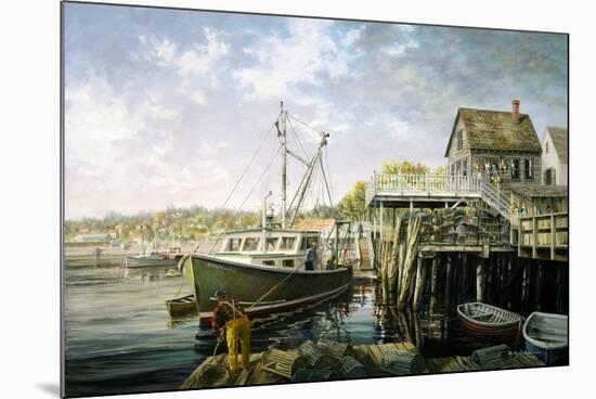 Snug Harbor-Nicky Boehme-Mounted Giclee Print