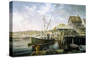 Snug Harbor-Nicky Boehme-Stretched Canvas
