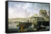 Snug Harbor-Nicky Boehme-Framed Stretched Canvas