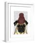 Snug Pug-Fab Funky-Framed Art Print