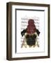 Snug Pug-Fab Funky-Framed Art Print