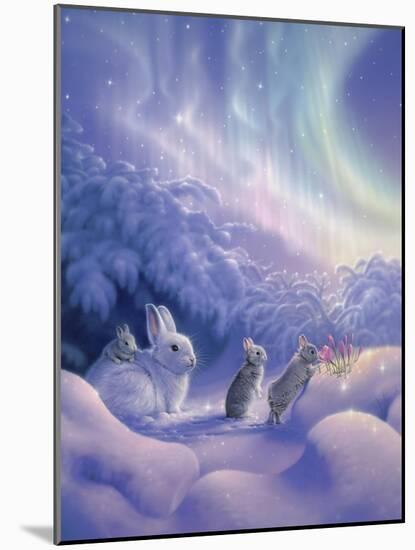 Snuggle Bunnies-Kirk Reinert-Mounted Giclee Print