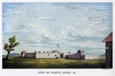 Sutter's Fort, Sacramento, California, 1847-Snyder-Framed Giclee Print