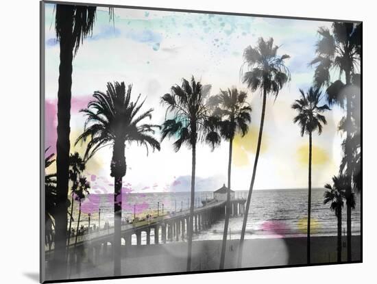 So Cal - Palm Paradise-Chuck Brody-Mounted Giclee Print