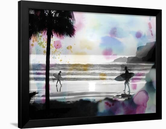 So Cal - Sandy Walks-Chuck Brody-Framed Giclee Print