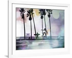 So Cal - Skatepark-Chuck Brody-Framed Giclee Print