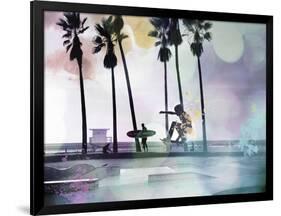 So Cal - Skatepark-Chuck Brody-Framed Giclee Print