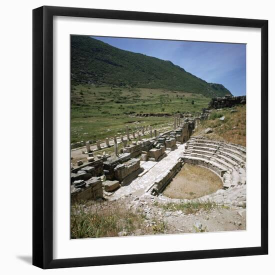 So-Called Odeion at Ephesus, 2nd Century-CM Dixon-Framed Photographic Print