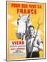 So France Can Live, Spend a Few Weeks Working in the Fields, 1940-1944-null-Mounted Giclee Print