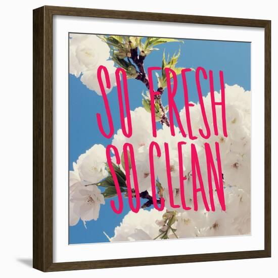 So Fresh So Clean-Leah Flores-Framed Giclee Print