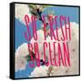 So Fresh So Clean-Leah Flores-Framed Stretched Canvas