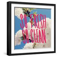 So Fresh So Clean-Leah Flores-Framed Premium Giclee Print