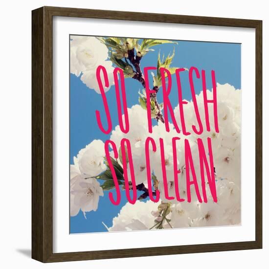 So Fresh So Clean-Leah Flores-Framed Giclee Print