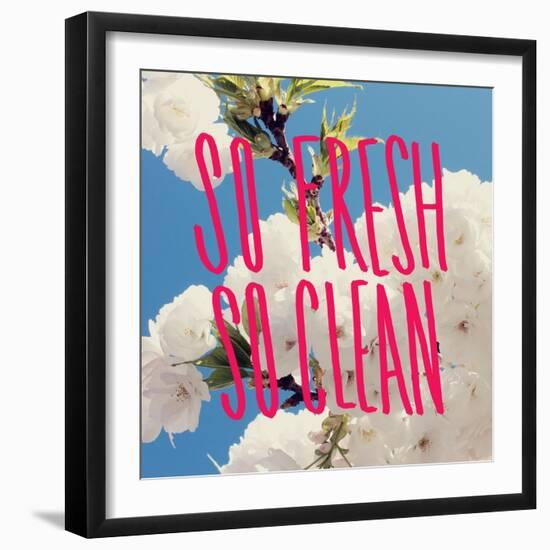 So Fresh So Clean-Leah Flores-Framed Giclee Print