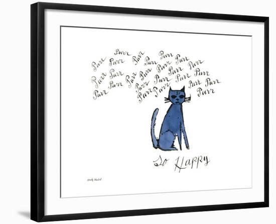 So Happy, ca. 1958-Andy Warhol-Framed Art Print