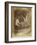 "So like a shatter'd Column lay the King"-Julia Margaret Cameron-Framed Premium Giclee Print