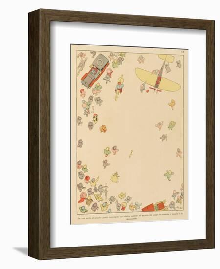 So Long as the Flying Machine Remains-Joaquin Xaudaro-Framed Art Print