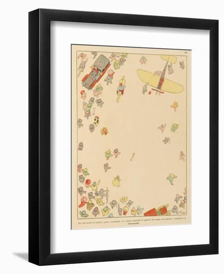 So Long as the Flying Machine Remains-Joaquin Xaudaro-Framed Art Print