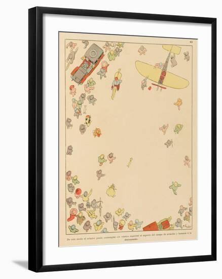 So Long as the Flying Machine Remains-Joaquin Xaudaro-Framed Art Print