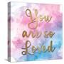 So Loved 1-Kimberly Allen-Stretched Canvas