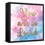 So Loved 1-Kimberly Allen-Framed Stretched Canvas