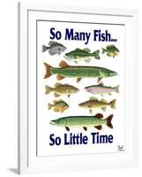 So Many Fish So Little Time-Mark Frost-Framed Giclee Print