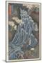 So Men (Wheat Noodle) Waterfall, 1844-1848-Keisai Eisen-Mounted Giclee Print