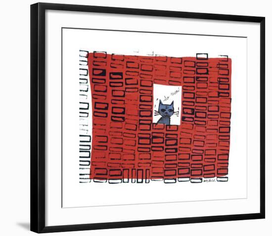 So Meow, c. 1958-Andy Warhol-Framed Giclee Print