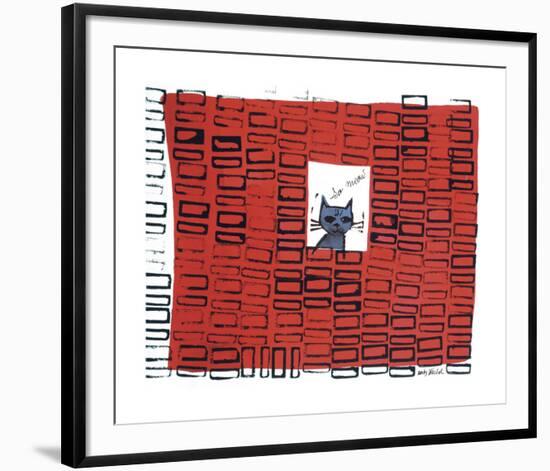 So Meow, c. 1958-Andy Warhol-Framed Giclee Print