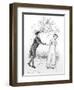 So Much Love and Eloquence', Illustration from 'Pride and Prejudice' by Jane Austen, Edition…-Hugh Thomson-Framed Giclee Print