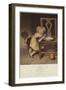 So Nice, a Depiction of a Young Girl Eating a Bowl of Steaming Food-null-Framed Giclee Print