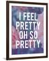 So Pretty-Leah Flores-Framed Giclee Print