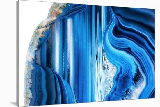 So Pure Collection - Beautiful Blue Agate-Philippe Hugonnard-Stretched Canvas