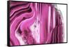 So Pure Collection - Beautiful Pink Agate-Philippe Hugonnard-Framed Stretched Canvas