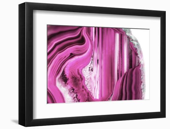 So Pure Collection - Beautiful Pink Agate-Philippe Hugonnard-Framed Photographic Print