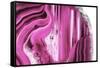 So Pure Collection - Beautiful Pink Agate-Philippe Hugonnard-Framed Stretched Canvas