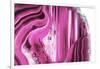 So Pure Collection - Beautiful Pink Agate-Philippe Hugonnard-Framed Photographic Print